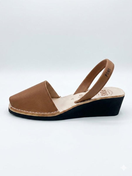 Brown Cuero - Wedge